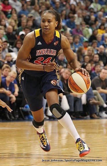 121014   Finals Game1 山貓 v.s 狂熱 - Tamika Catchings