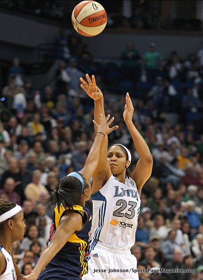 121014   Finals Game1 山貓 v.s 狂熱 - Maya Moore