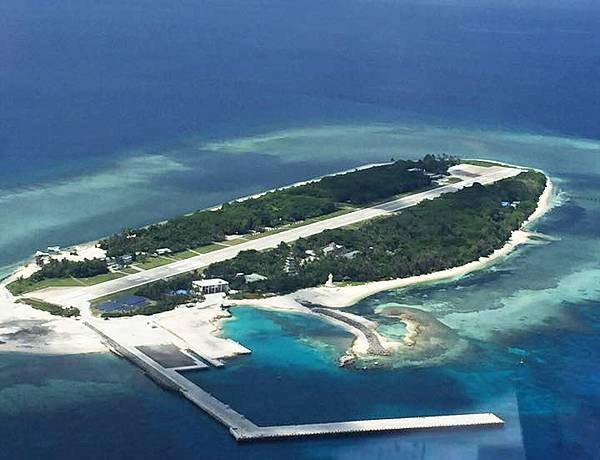 二戰中日軍在太平島修建陸海軍基地