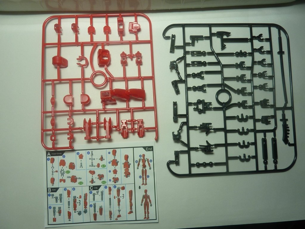 3D蘿蔔機器人 紅色