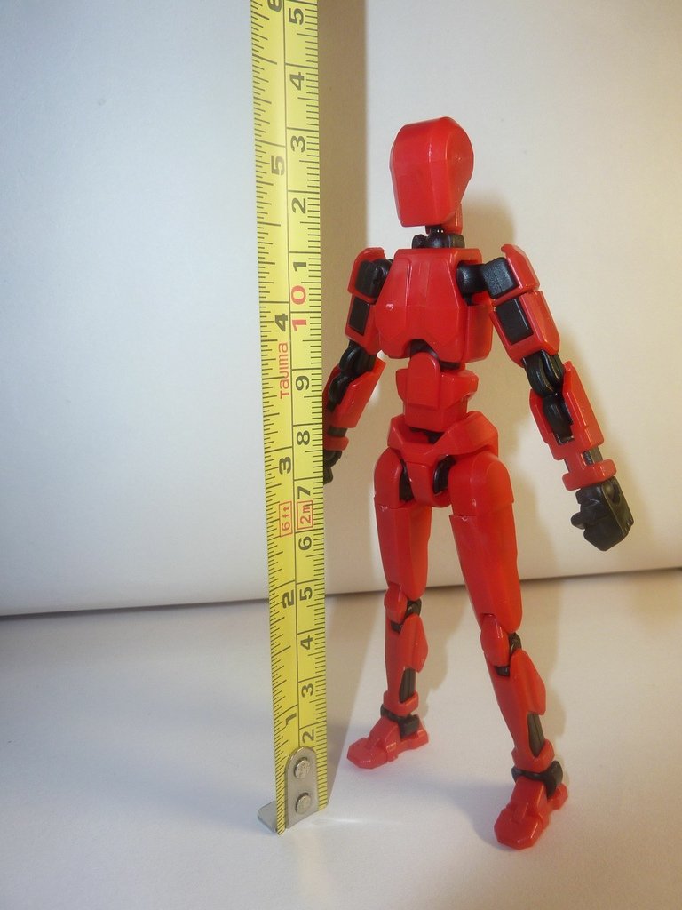 3D蘿蔔機器人 紅色