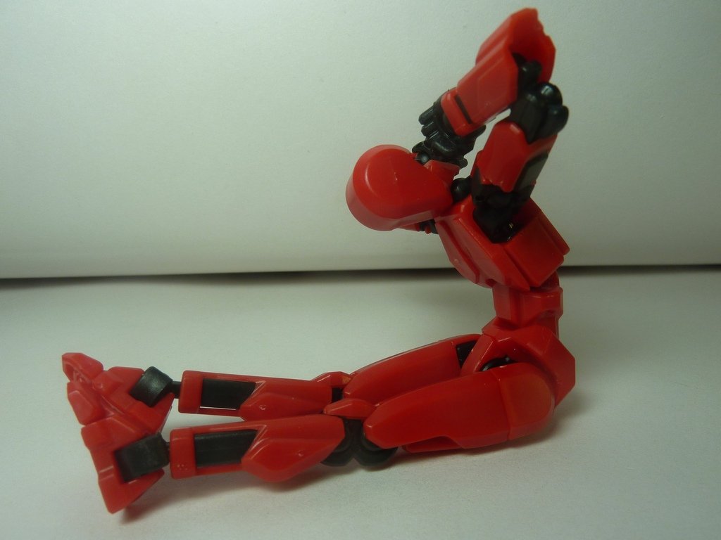 3D蘿蔔機器人 紅色