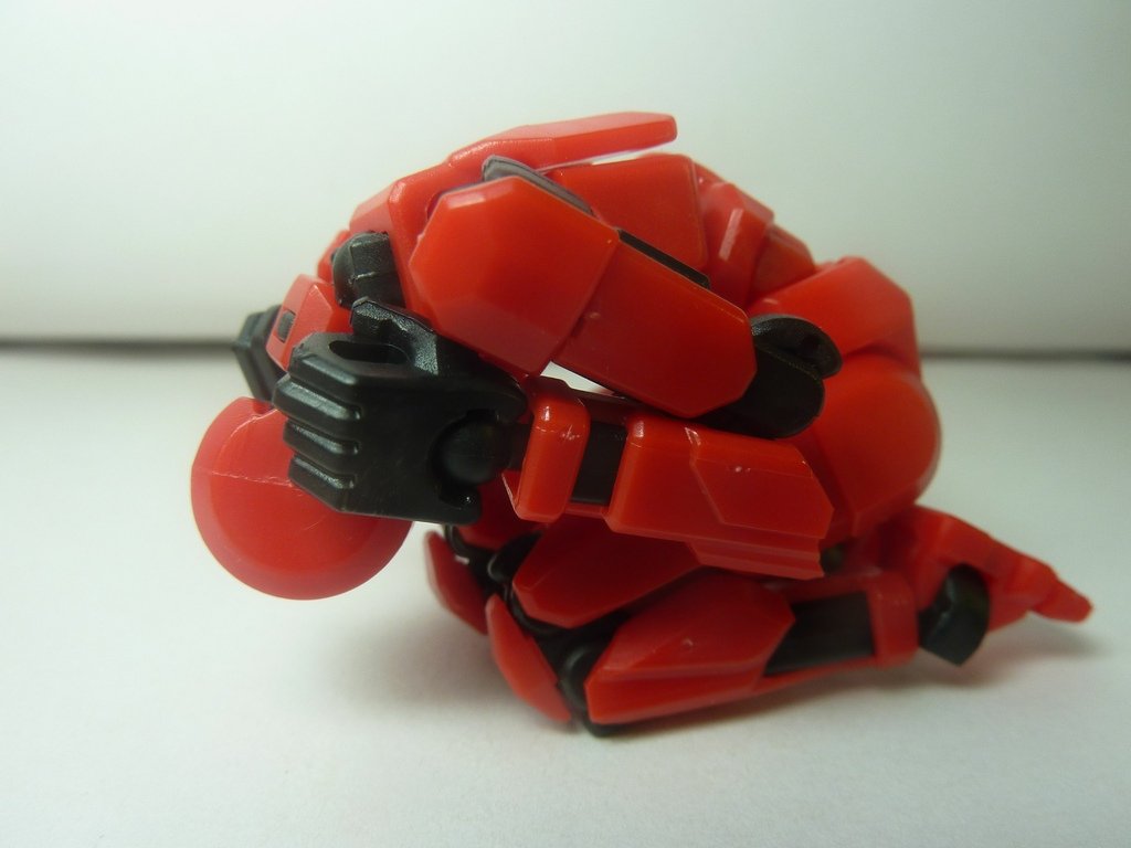 3D蘿蔔機器人 紅色