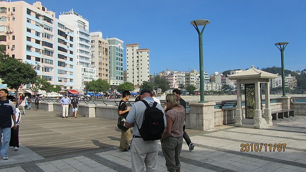 赤柱海邊一景