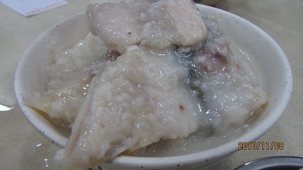 鮮鯇魚片粥（？）