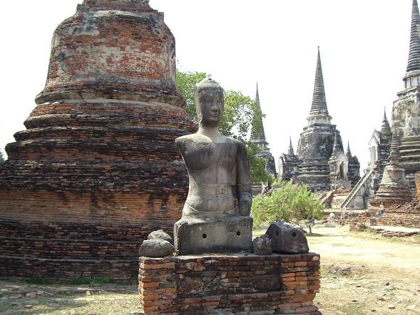 Wat Phra Si Sanphet 的遺跡