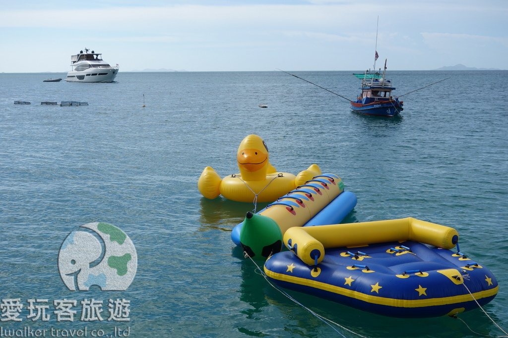 【芭達雅景點】豪華遊艇海上私人派對水上遊樂園