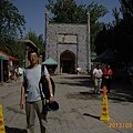 我搭公車來到了香妃墓