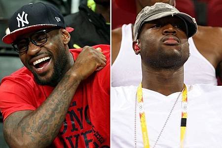 LeBron James和Dwyane Wade 14