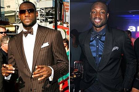 LeBron James和Dwyane Wade 7