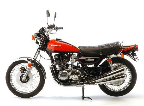 Kawasaki Z2 Museum Model 1973年 火の玉