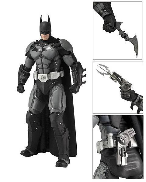 重新曝光NECA-Arkham-Origins-Batman-Quarter-Scale-017