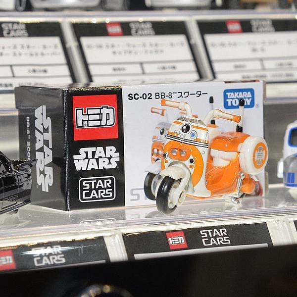 TOMICA星際大戰r2D2 BB-8 b