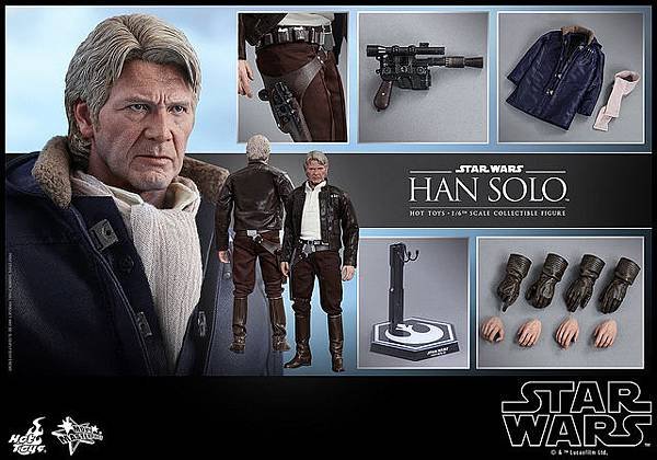 Hot Toys 原力覺醒韓索羅Han Solo 