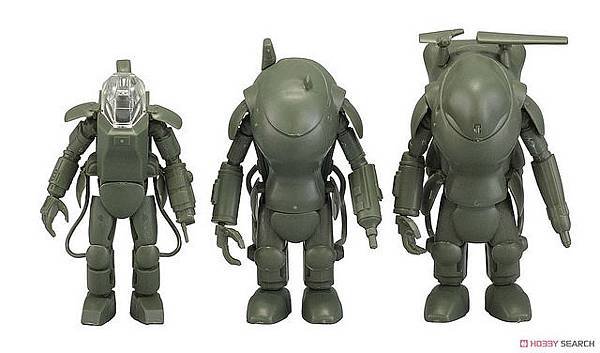 ma.k 1:35轉蛋 横山宏 Maschinen Krieger