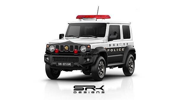 靜岡縣警車式樣SRK Designs POLICE CAR.jpg