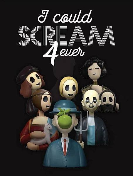 SCREAM 4EVER 無聲吶喊系列 世界名畫 第2代.jpg