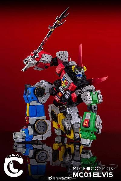 招財貓 MICRO COSMOS MC-01 Voltron 聖戰士 五獅合體 百獸王