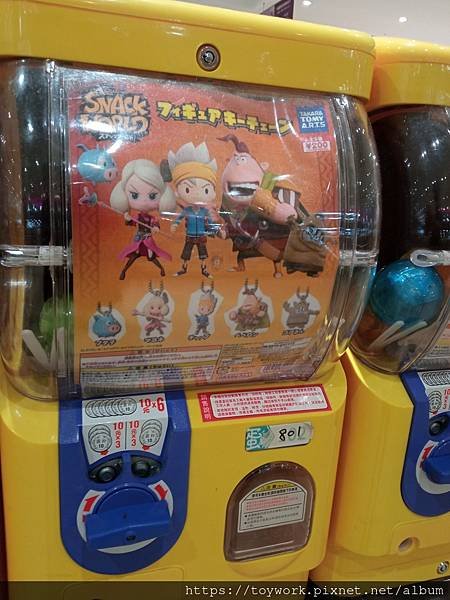 snack world 角色人偶 扭蛋