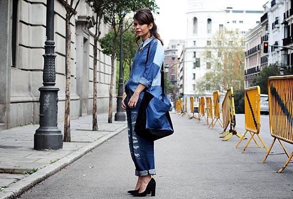 Double-denim-street-style