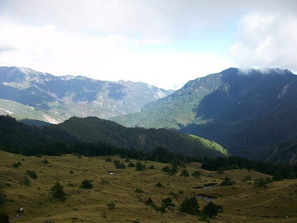 秋冬山景