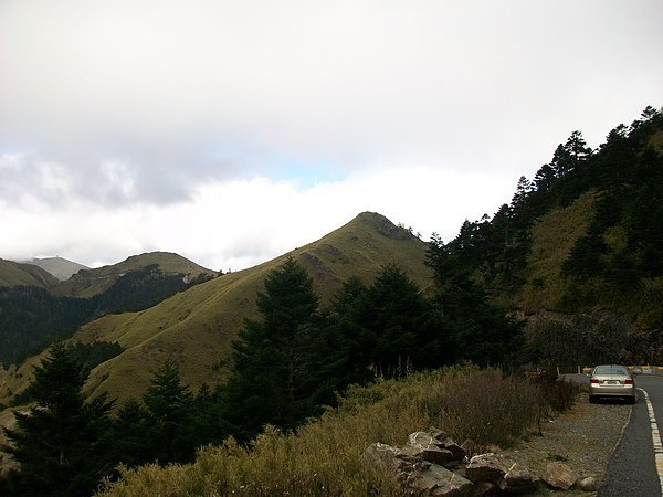 秋冬山景