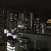 飯店外的夜景