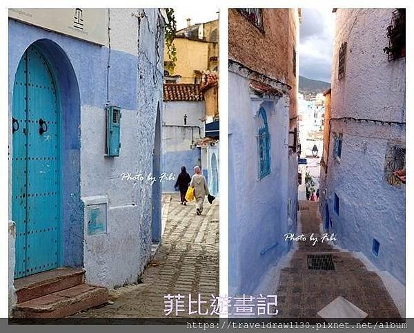 摩洛哥(五)~藍色小鎮~契夫蕭安(Chefchaouen)