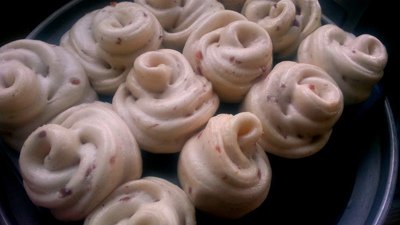Rose steamed bread 11