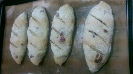 Cranberry rustic bread 8