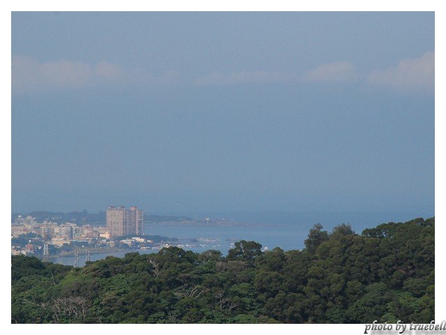 遠眺淡水河口