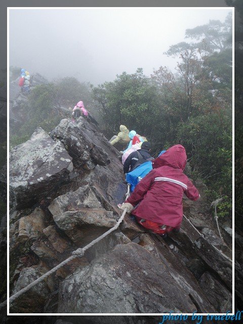 太冷了趕快下山