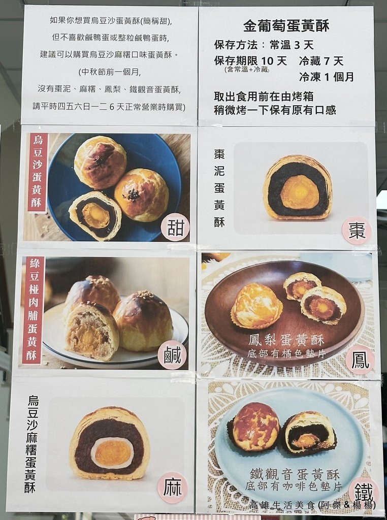 【高雄】蛋黃酥