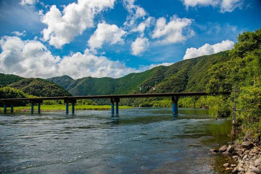 四國自駕第3天-四萬十川與沉下橋