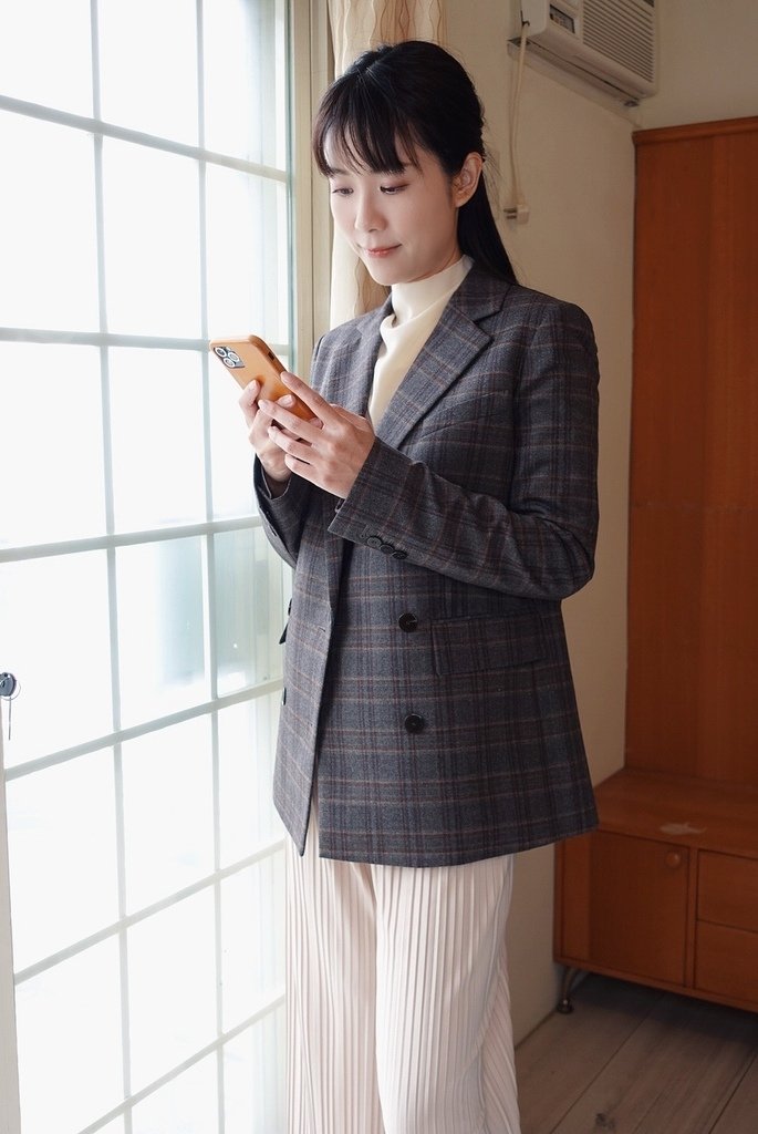 Piazza Jacket in Griffin Plaid（格紋西裝外套）_0號