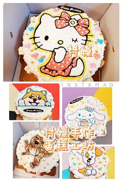 客製Cake~ ~手畫平面 造型蛋糕~ ~ ( ^ v ^ 