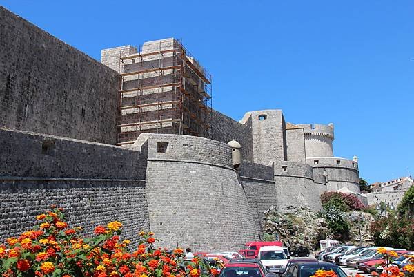 Croatia, Dubrovnik-120613-118-城牆及明闕塔守望塔