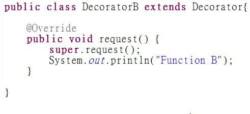 DecoratorB
