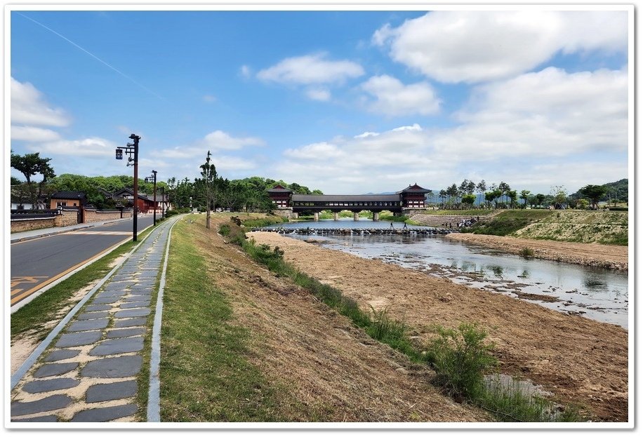 悠遊釜慶5日遊─第2天慶州《月精橋》迴廊式樓橋古蹟再現