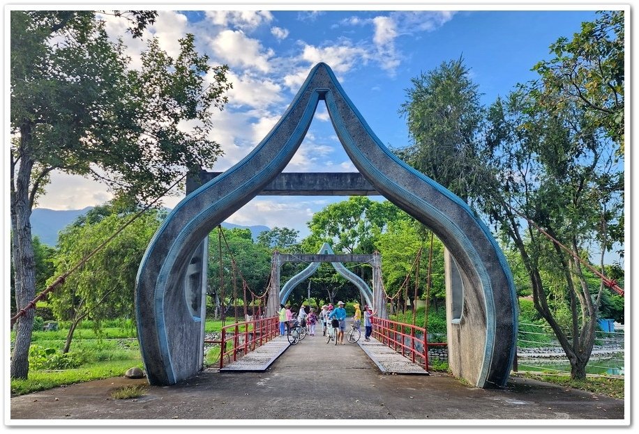 台東《關山親水公園》騎自行車享受悠閒的靜謐及豐富的自然生態
