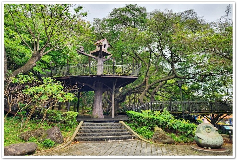 桃園虎頭山《奧爾森林學堂》與松鼠先生、貓頭鷹小姐一起開森林同