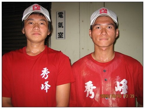 061019-秀峰黃氏兄弟檔　攜手勇闖棒球路