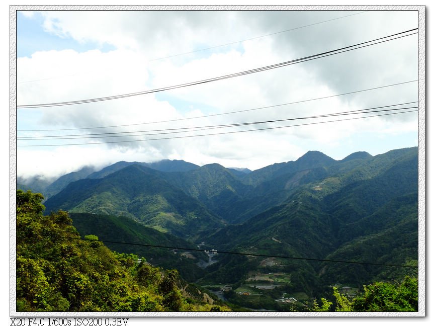 沿途山景