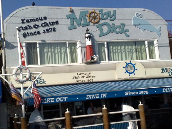 Moby Dick, white rock, BC