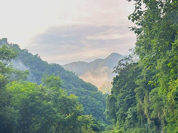 雲森瀑布。夏日避暑。三峽熊空。