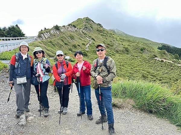 合歡山北峰。走過幾遍也不厭倦的山峰