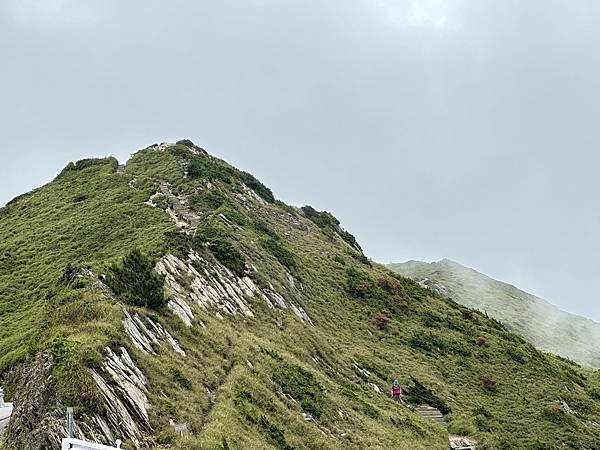 合歡山北峰。走過幾遍也不厭倦的山峰