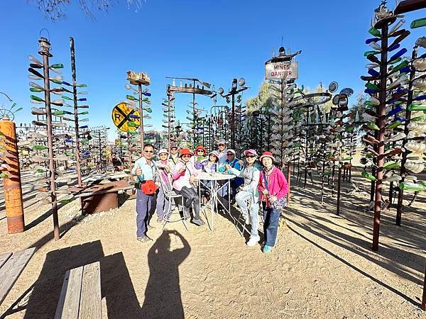 美國66號公路。瓶樹牧場(Bottle Tree Ranch