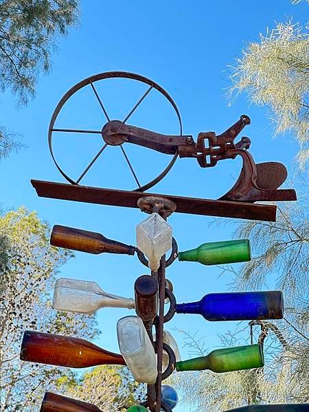 美國66號公路。瓶樹牧場(Bottle Tree Ranch