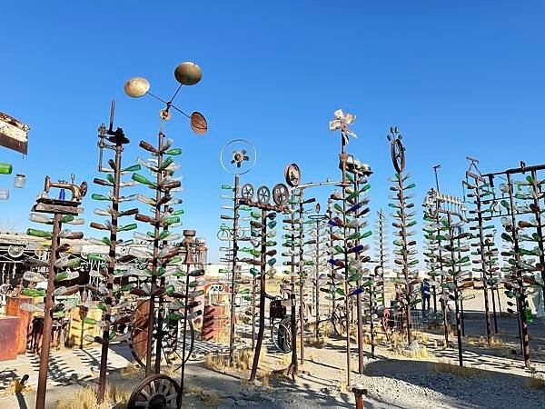 美國66號公路。瓶樹牧場(Bottle Tree Ranch